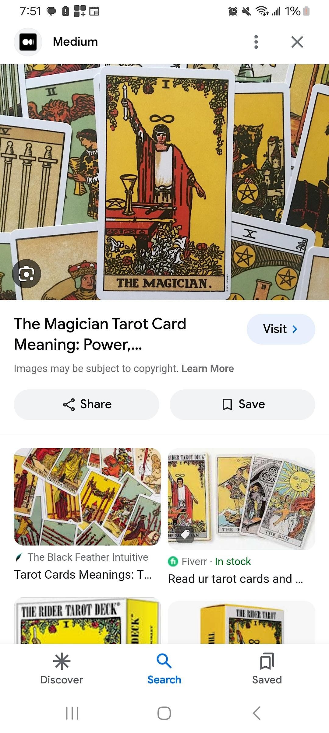 Mini Tarot Readings $25.00