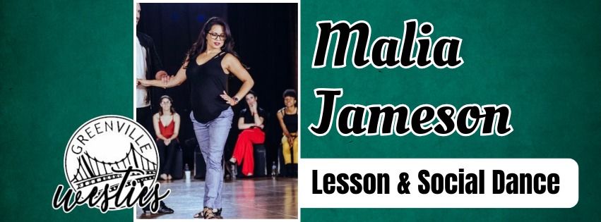 Malia Jameson; January Lesson & Social