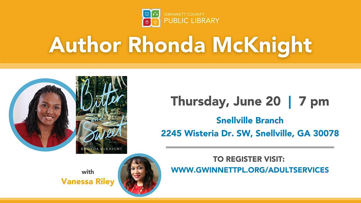 Author Rhonda McKnight