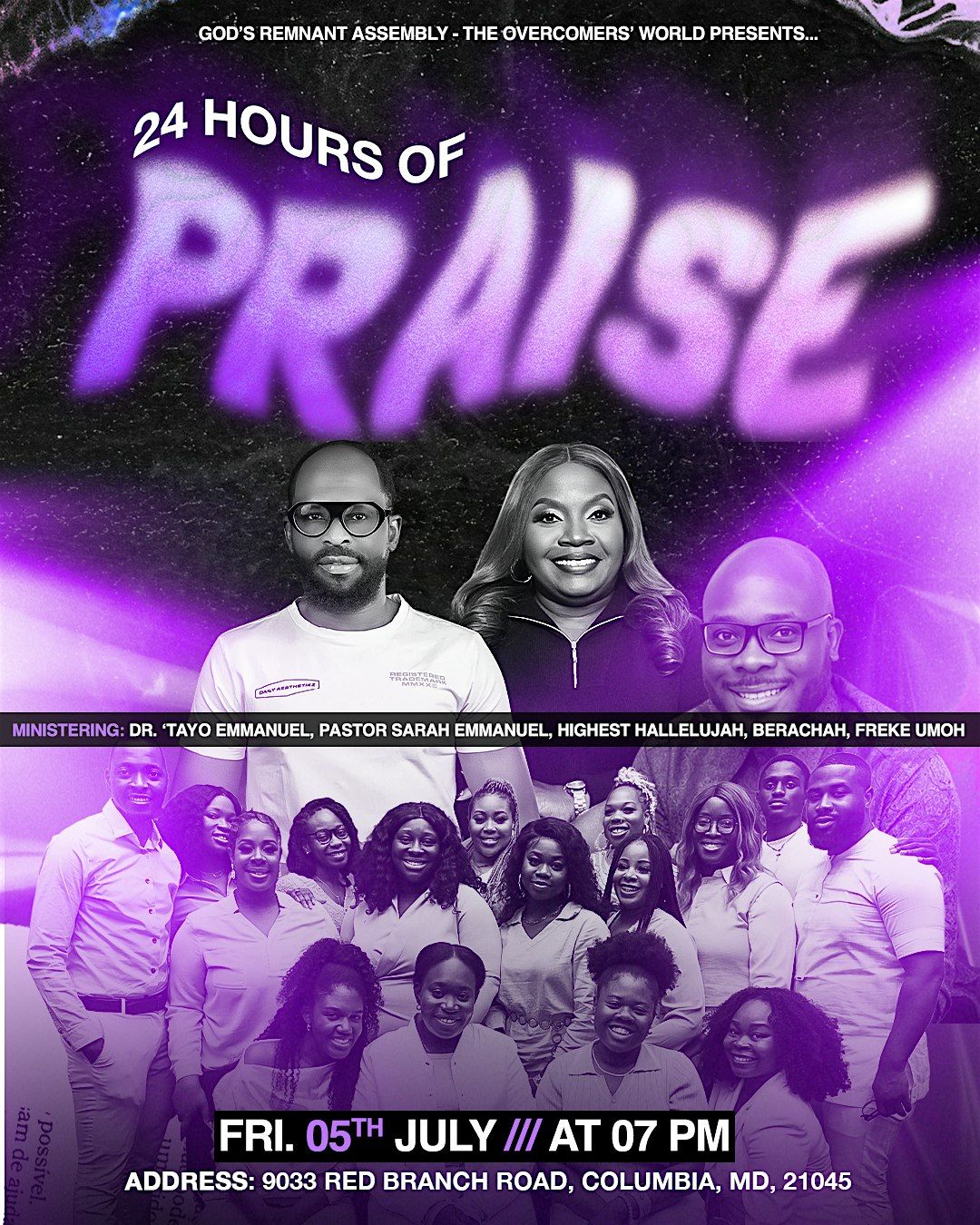 God's Remnant Assembly presents 24 Hours of Praise