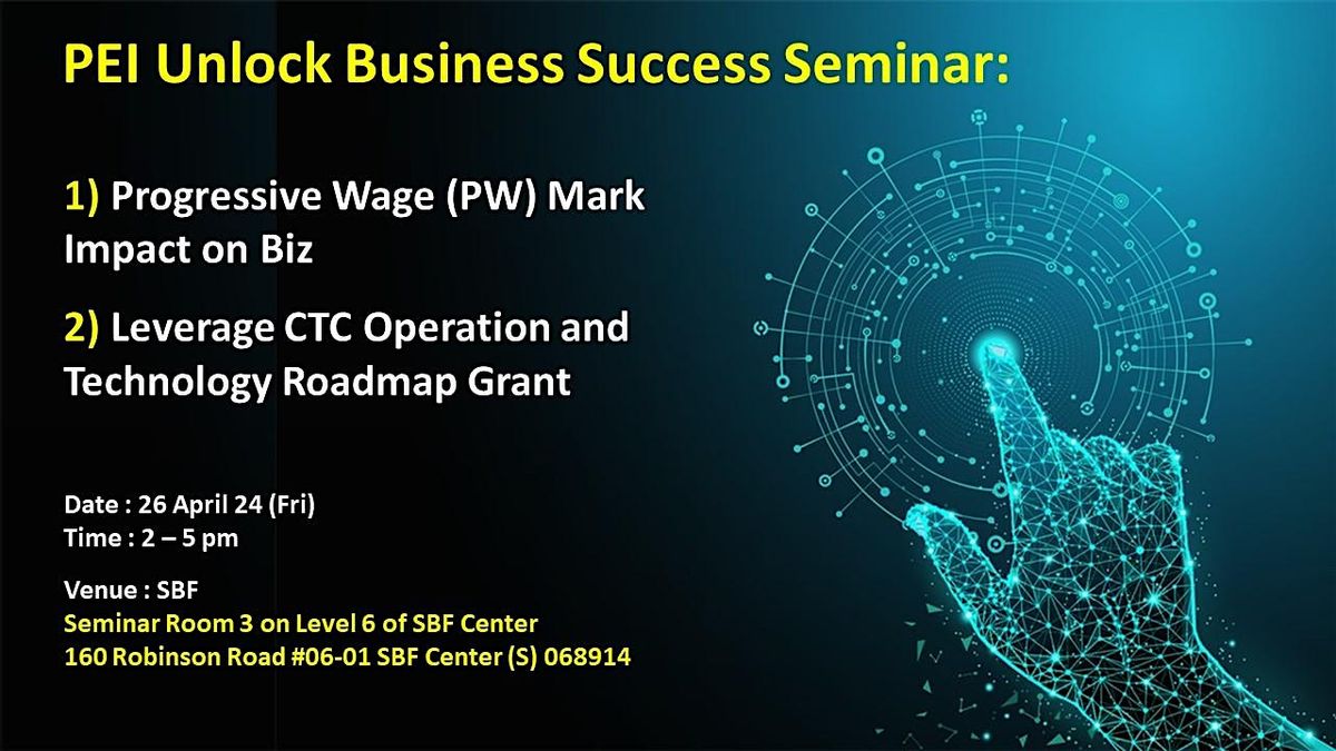 PEI Success Seminar - Progressive Wages and CTC OTR Grant