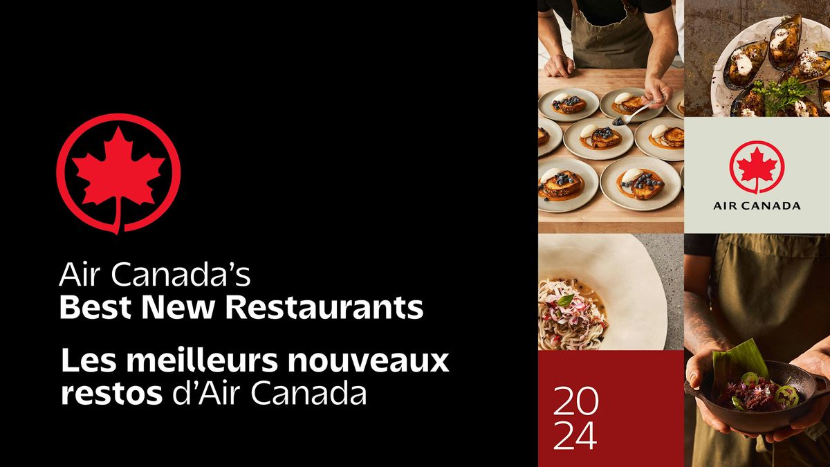 Meilleurs nouveaux restos canadiens d\u2019Air Canada 2024