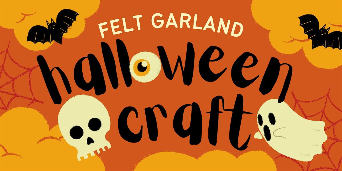 Felt Garland Halloween Craft