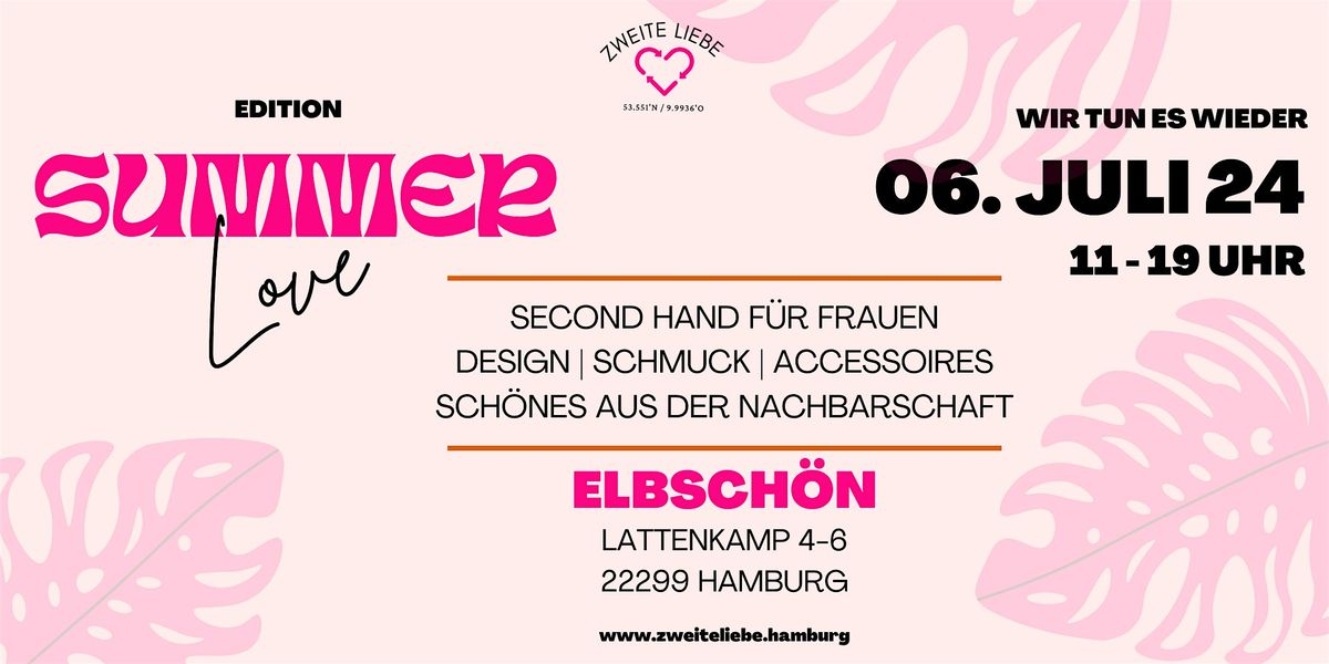 Zweite Liebe Hamburg - Edition "Summer Love" Beauty Anwendung im Elbsch\u00f6n