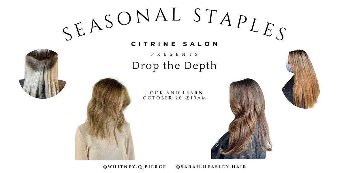 Seasonal Staples: Drop the Depth- Lowlight and Color Melt Class