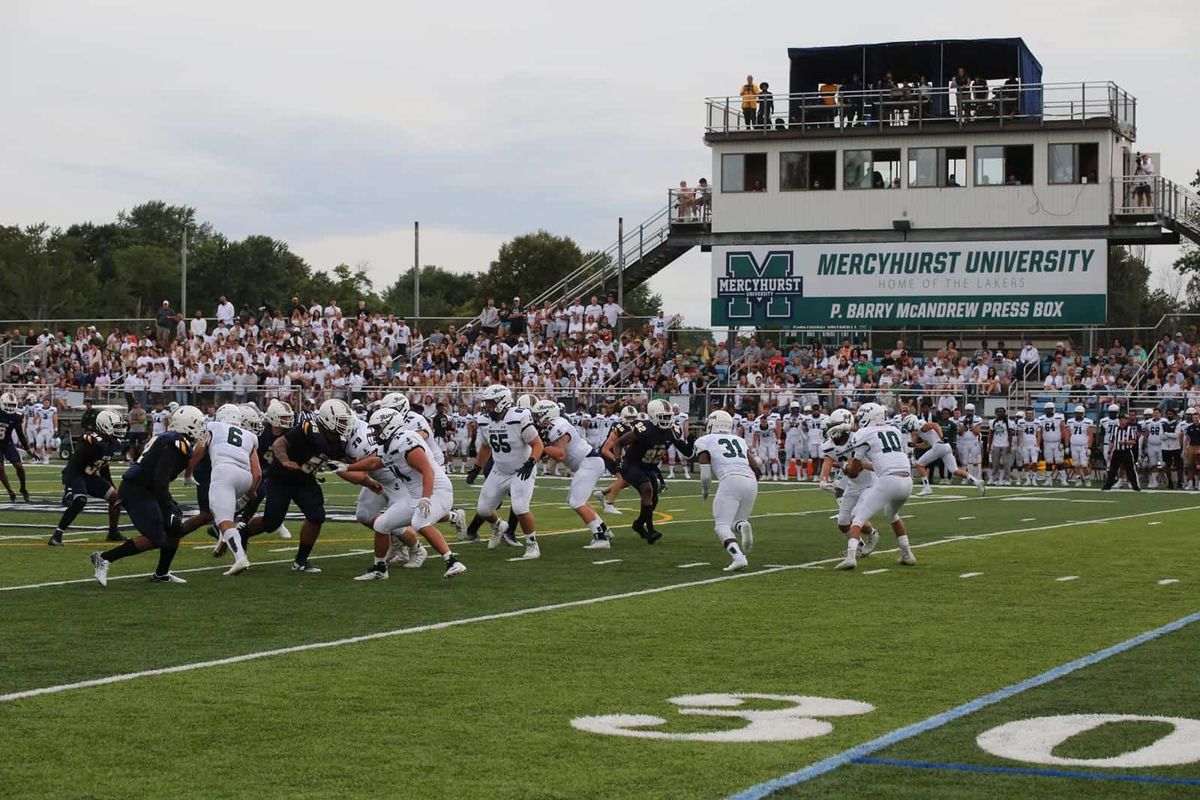 Lincoln (CA) University Oaklanders at Mercyhurst Lakers Football