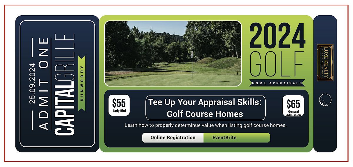 Tee Up Your Appraisal Skills: Golf Course Homes