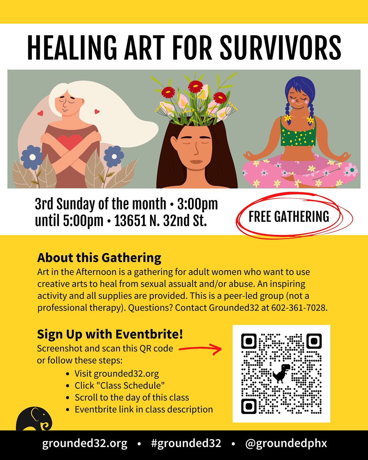 Art in the Afternoon (creative healing for survivors of sexual assault)
