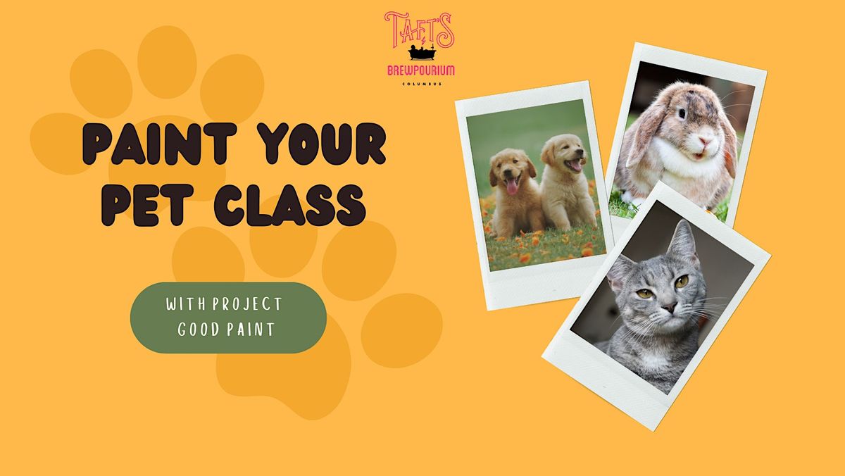 Paint Your Pet Class