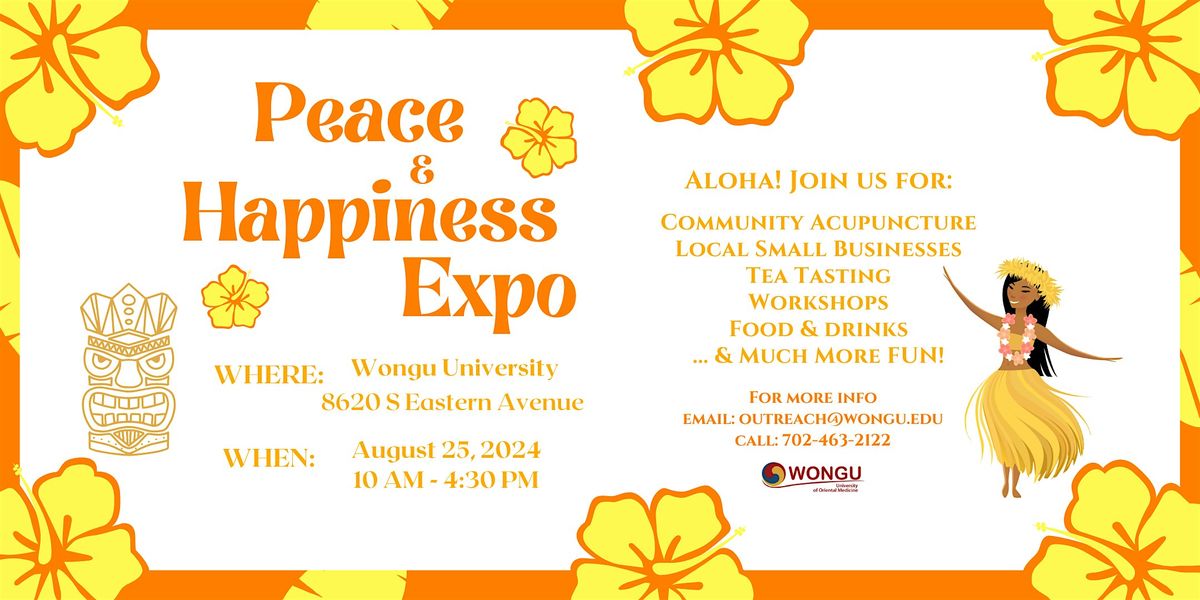 Peace and Happiness Expo