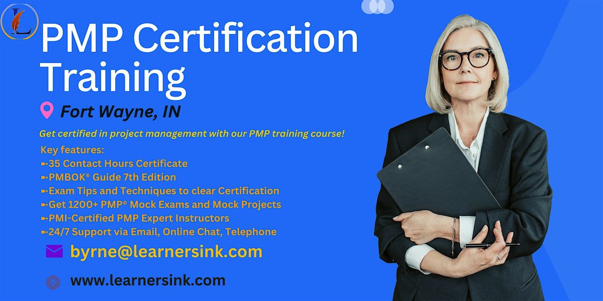 4 Day PMP Workflow Training in Fort Wayne, IN