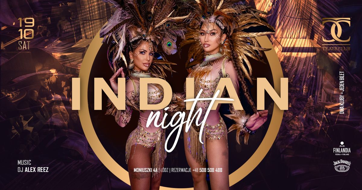 \u2605 INDIAN NIGHT \u2605 Show FOKagency \u2605 Saturday 19.10 \u2605 