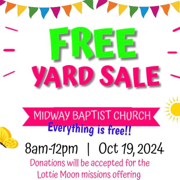 Free Yard Sale 