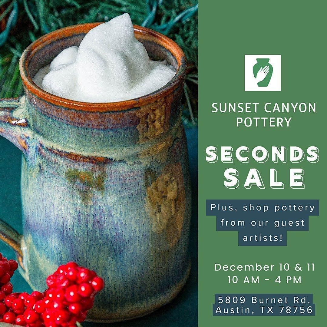 Sunset Canyon Pottery's Seconds Sale