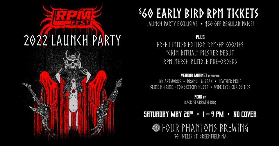 RPM Fest 2022 Launch Party at Four Phantoms, Four Phantoms Brewing
