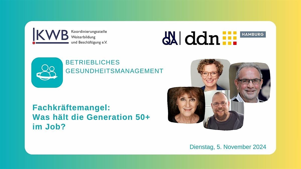 Fachkr\u00e4ftemangel: Was h\u00e4lt die Generation 50+ im Job?"