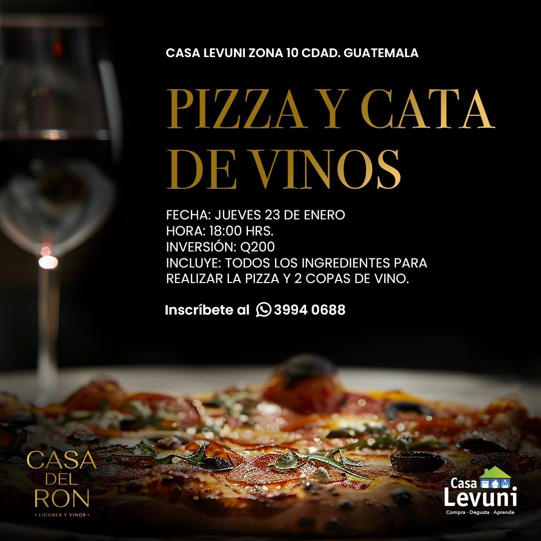 CASA LEVUNI ZONA 10: PIZZA Y VINO