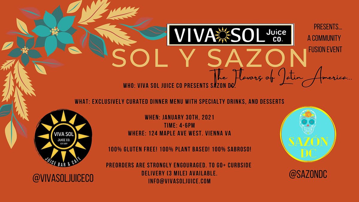 Sol Y Sazon- A Taste of Latin America