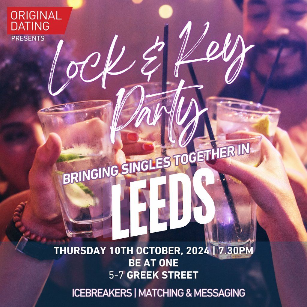 Autumn Singles Lock & Key Party - Leeds | Ages 30-45