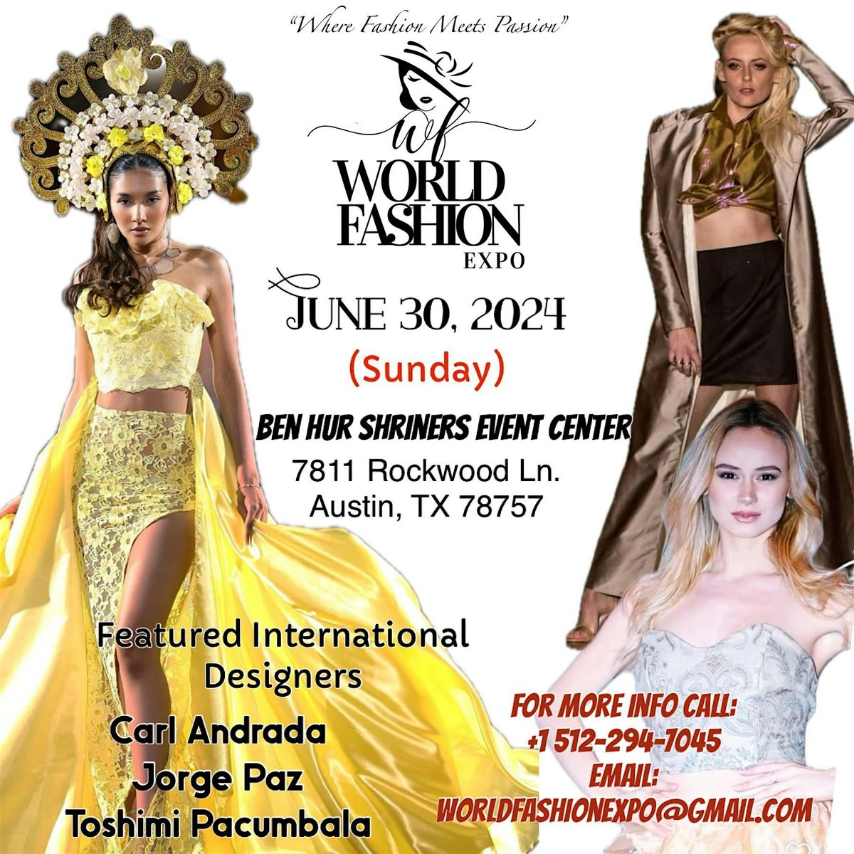 World Fashion EXPO Austin, TX Edition