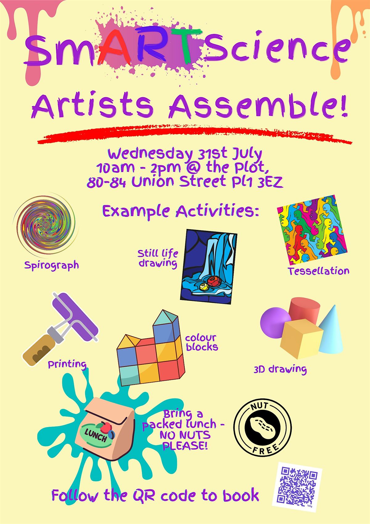 Artists Assemble! STEAM into Summer Holiday Workshop