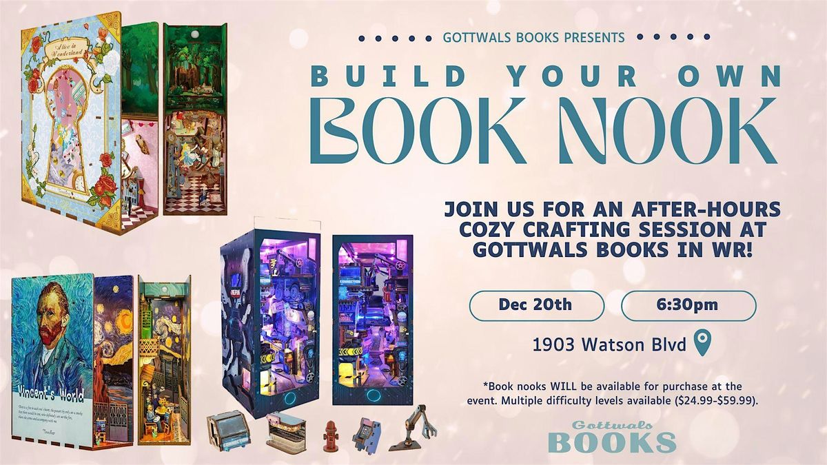 Build Your Own Book Nook Night!