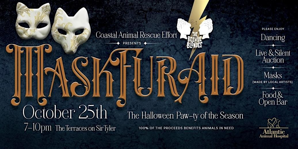 Mask Fur Aid Ball hosted by Coastal Animal Rescue Effort (C.A.R.E.)