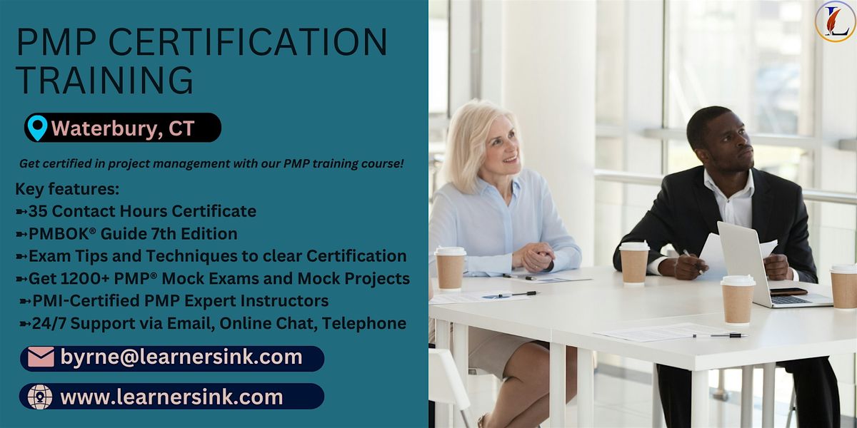 PMP Exam Preparation Training Classroom Course in Waterbury, CT