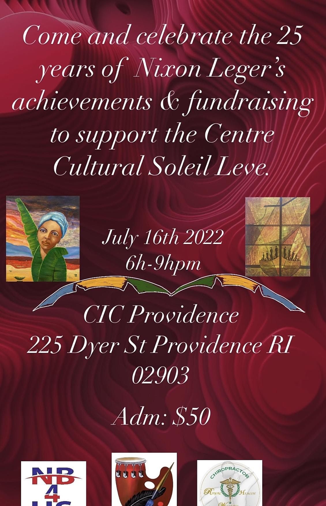 Celebrate the 25 years of Art and support the Center Cultural Soleil Leve.