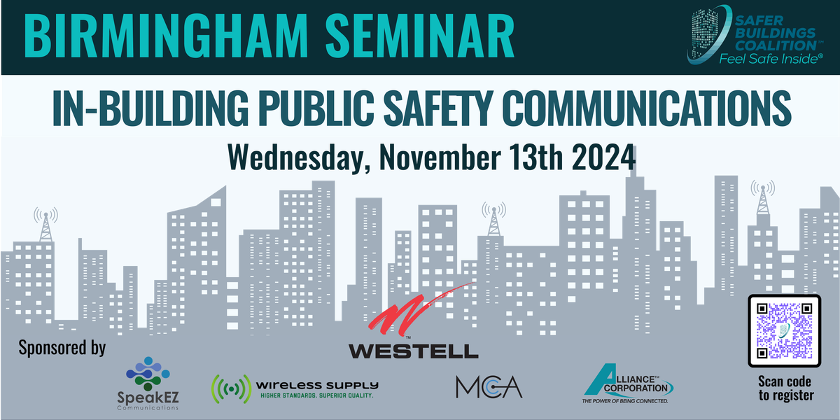 BIRMINGHAM, AL  IN-BUILDING PUBLIC SAFETY COMMUNICATIONS SEMINAR - 2024