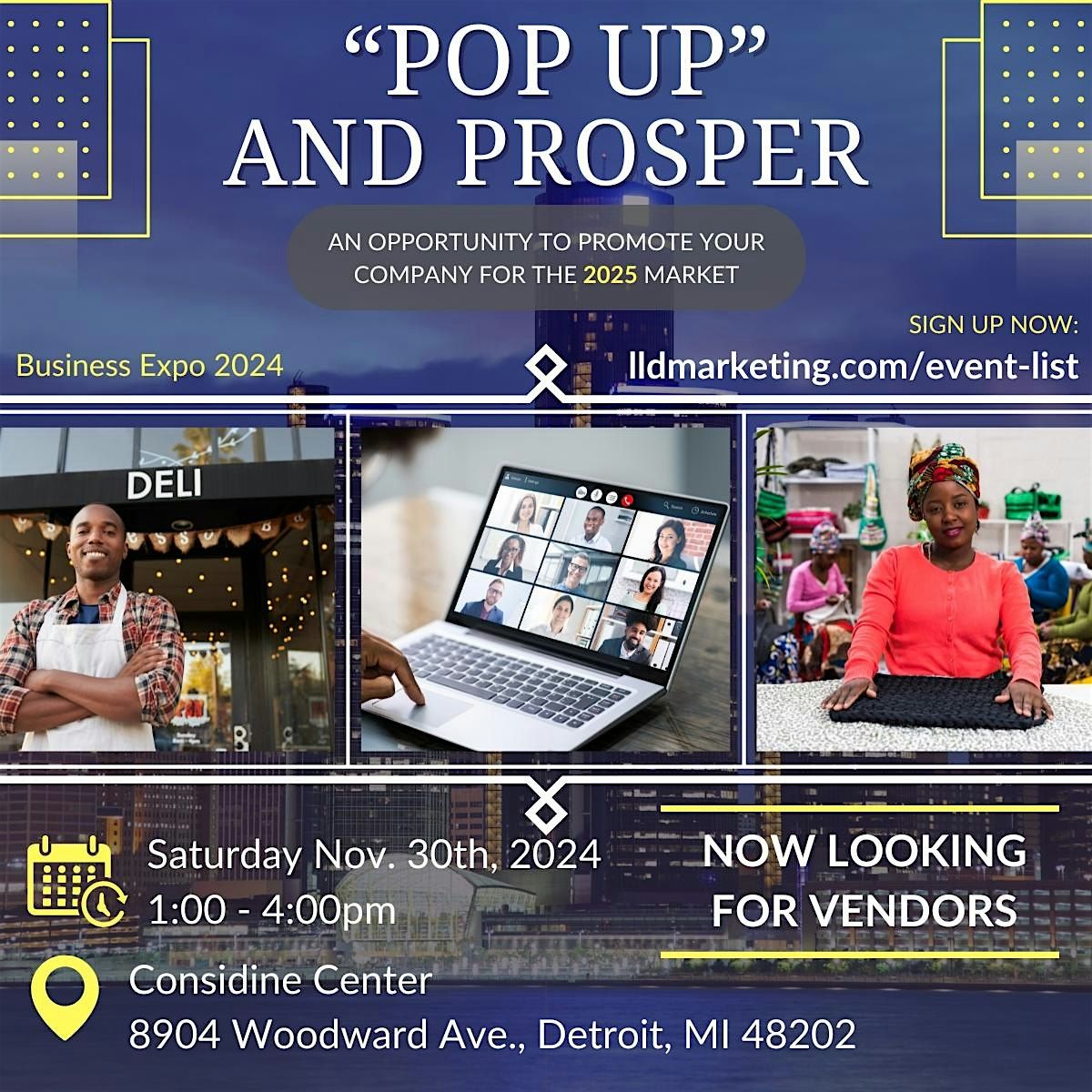 "Pop up" and Prosper Popup Shop