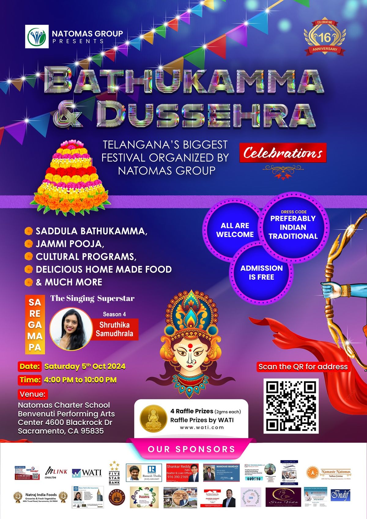 Bathukamma & Dussehra Celebrations 2024