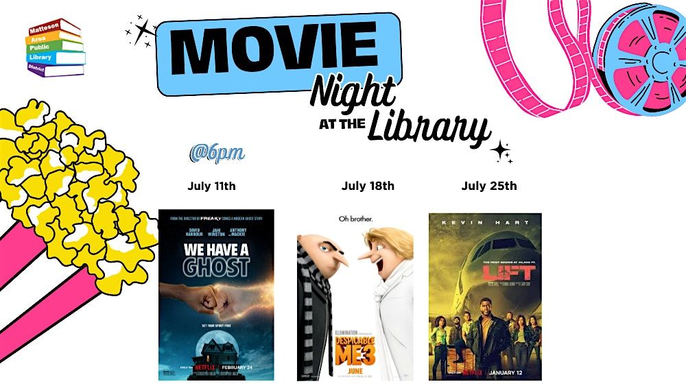 Movie Night at the Library: Despicable Me 3