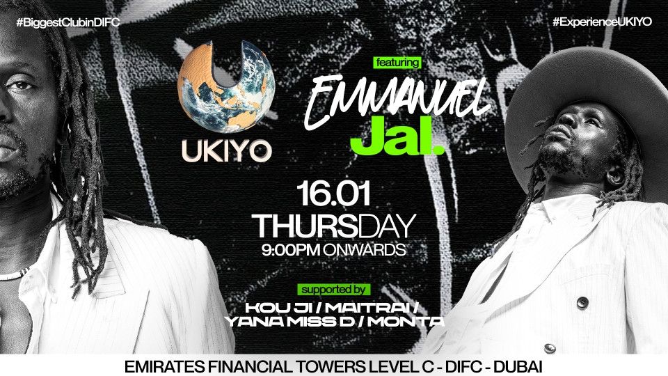 Emmanuel Jal Live at Ukiyo in Dubai