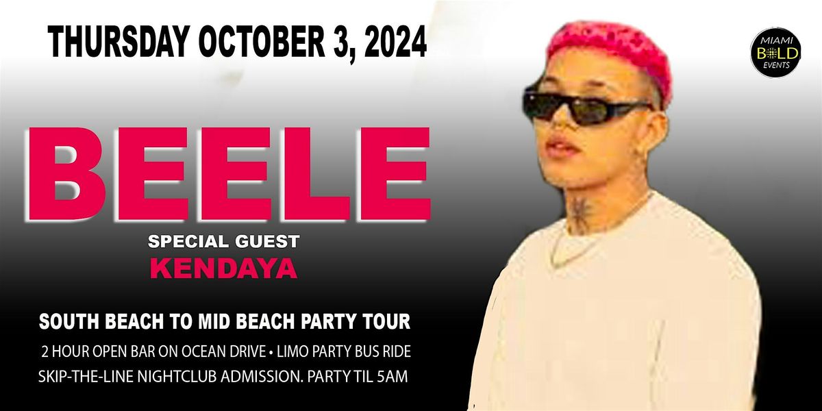 MIAMI  SOUTH BEACH -BEELE - KENDAYA THURSDAY OCTOBER 3, 2024