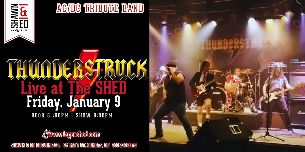 THUNDERSTRUCK! AC\/DC Tribute at The SHED