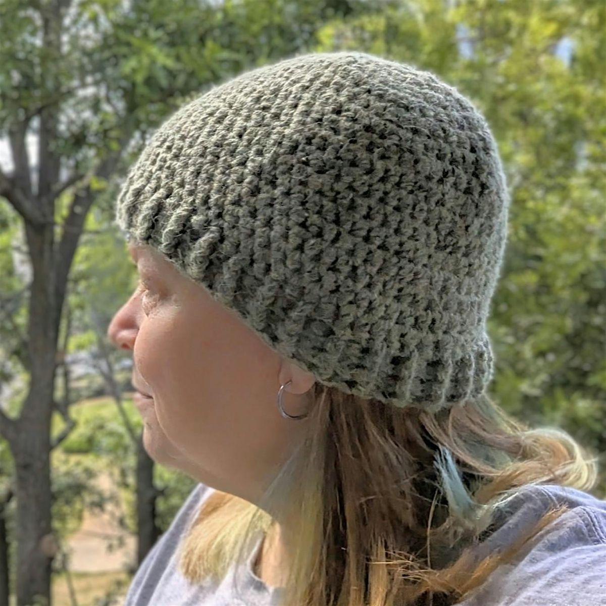 First Crochet Hat: "Just-Like-That Hat" (Two 2-hour Classes)