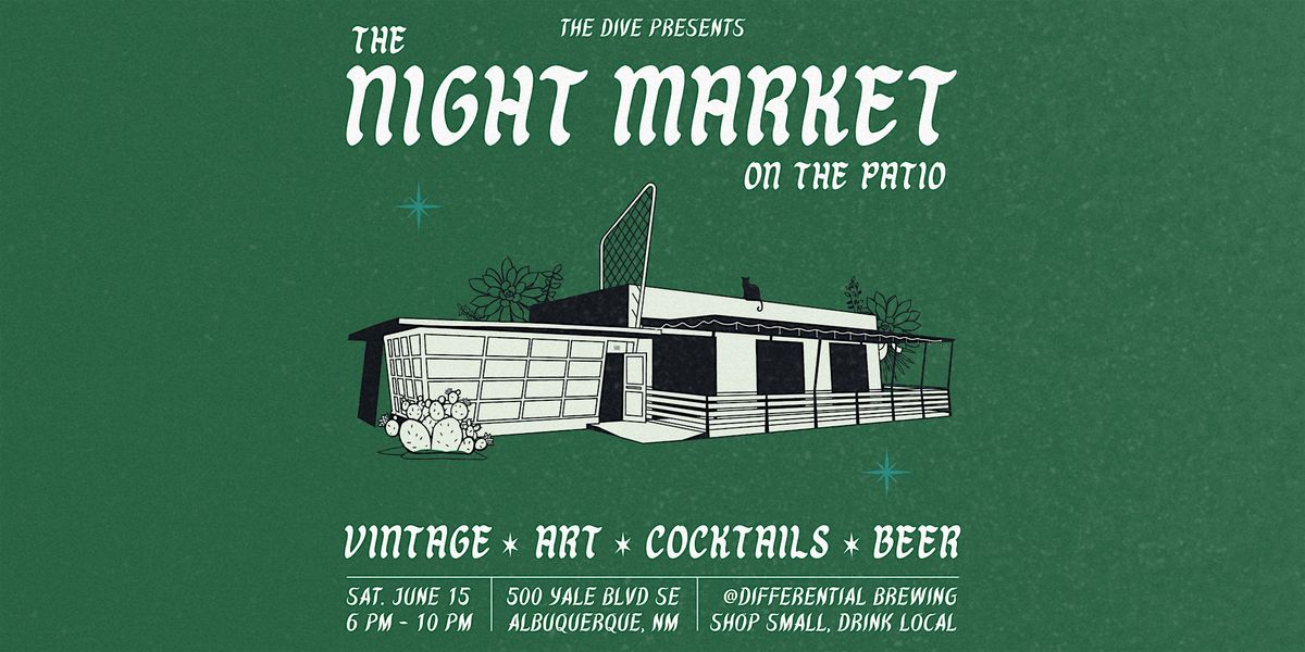 The Dive Vintage x Differential Brewing Patio Market