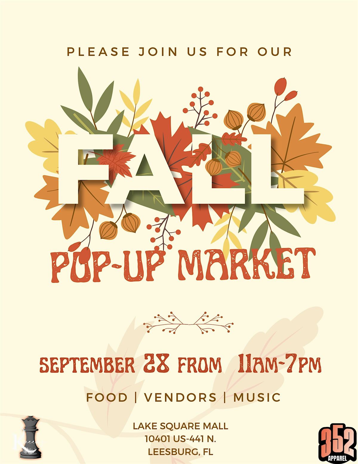 Fall Pop-Up Market & Car Show