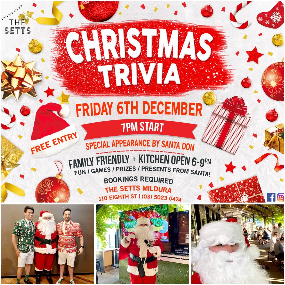 CHRISTMAS TRIVIA - with SANTA DON