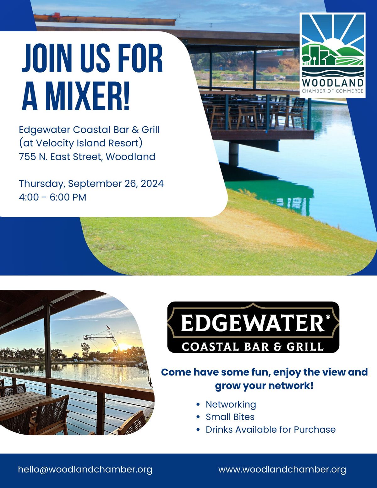 Membership Mixer at Edgewater Coastal Bar & Grill