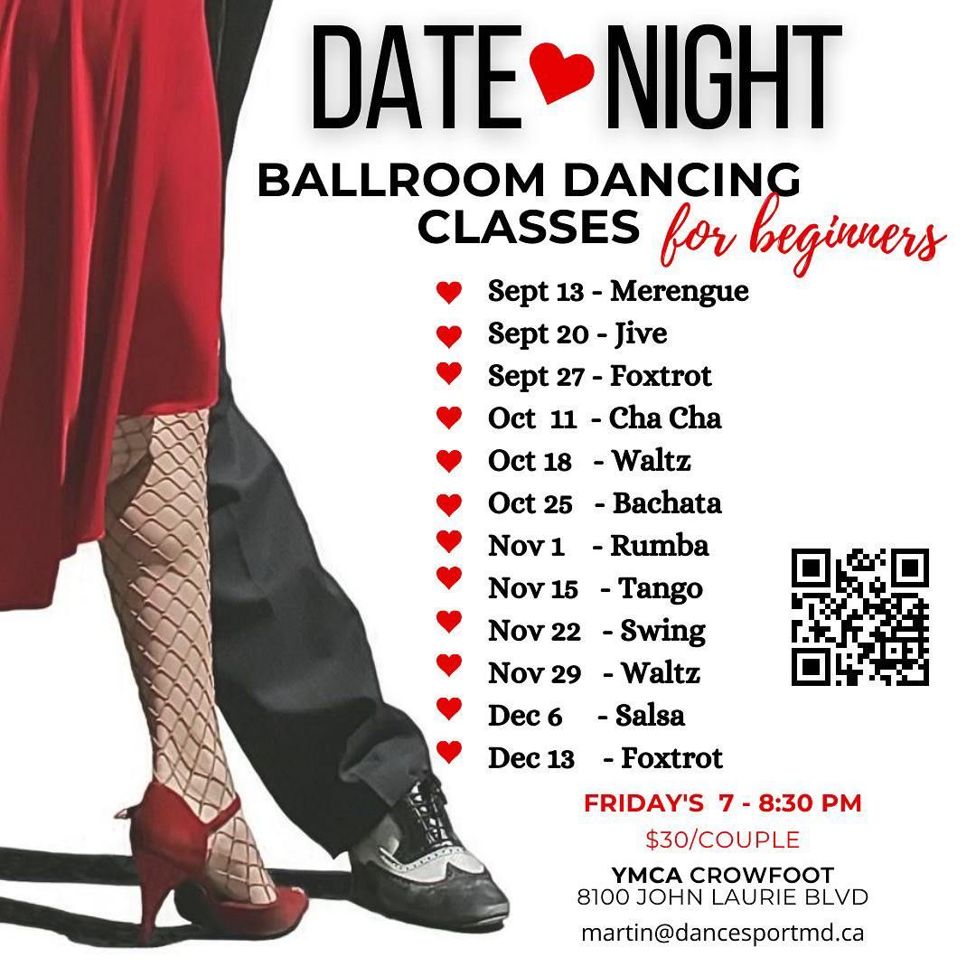 Friday Night Date Night- Ballroom Dancing for Beginners!