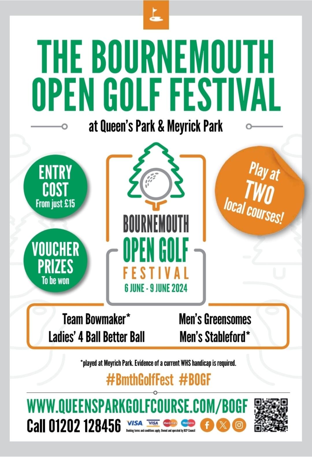 Bournemouth Open Golf Festival 2024