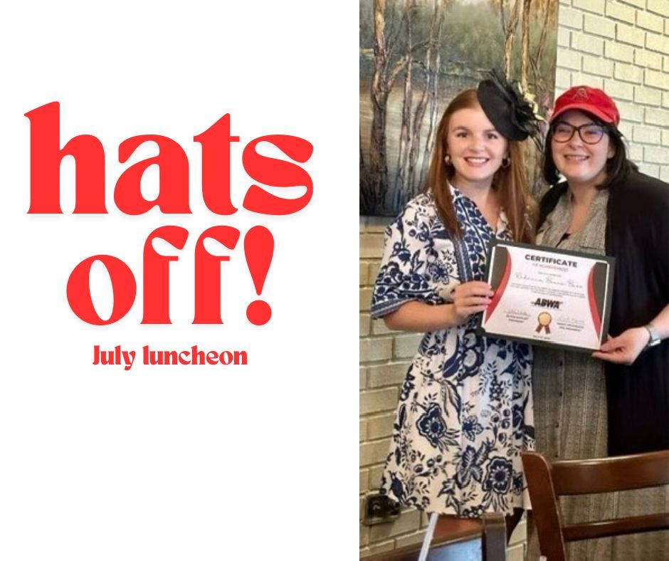July Luncheon - Hats Off! 