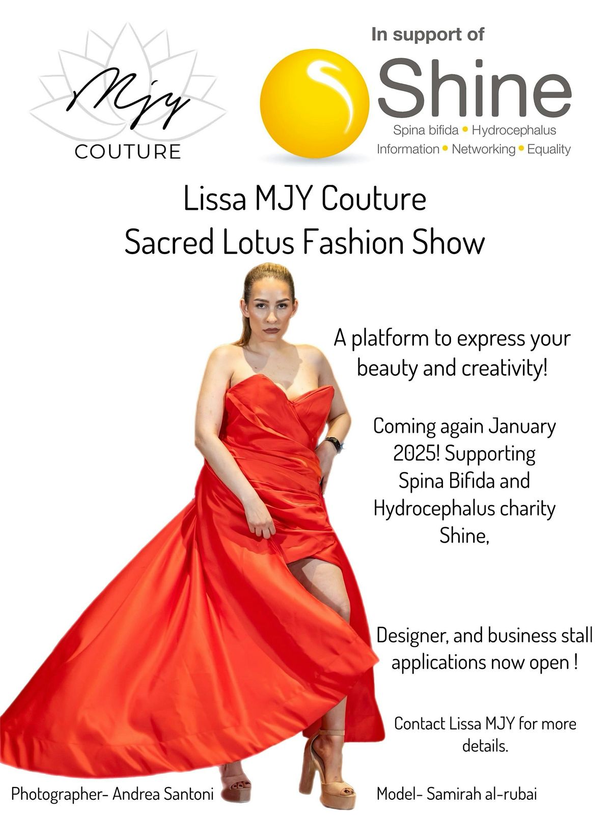 Sacred Lotus Fashion show