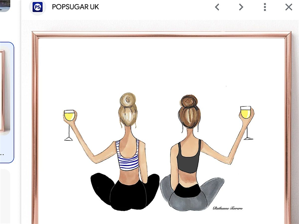 Yoga and Wine Flight at BottlesUp!