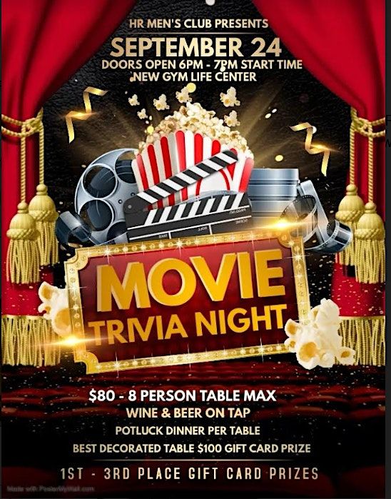 Holy Rosary Movie Trivia Night