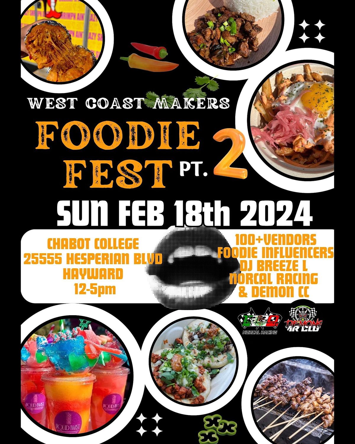 Foodie Fast Rides WEST COAST MAKERS FOODIE FEST PT.2, 25555 Hesperian Blvd, Hayward, 18 ...