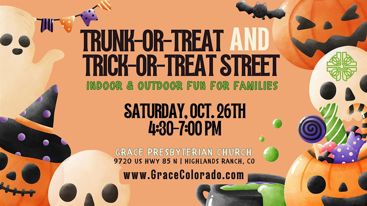 Trunk or Treat AND Trick or Treat Street HALLOWEEN EXTRAVAGANZA