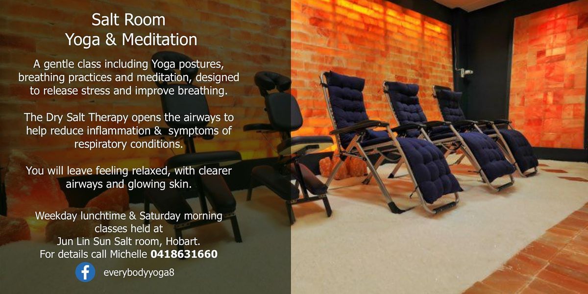 Salt Room Yoga & Meditation Hobart, 1/77 Elizabeth St, Hobart, 5 July 2022
